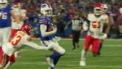 Field View of Josh Allen’s TD Run vs. Chiefs With Just Stadium Noise is Too Good