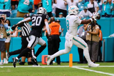 Raiders Week 11 snap counts vs Dolphins: Cornerback depth stripped down