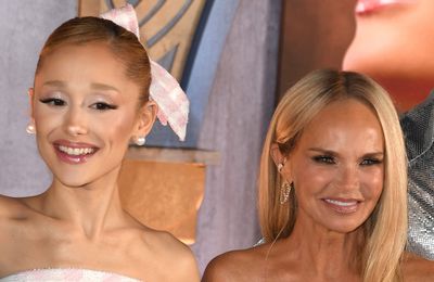 Ariana Grande was 'nervous' to sit with Kristin Chenoweth at Wicked premiere: 'We were both crying'