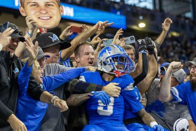 Former Spartan spotted in Lions touchdown celebration