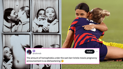 Fans Slam Fkd Homophobic Comments Under Sam Kerr & Kristie Mewis’ Pregnancy Post: ‘Get A Grip’