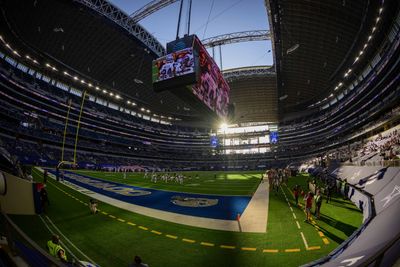 No one injured as piece of sheet metal falls from roof of AT&T Stadium