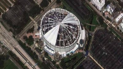 Rays Release Shocking Images of Tropicana Field Damage After Hurricane Milton