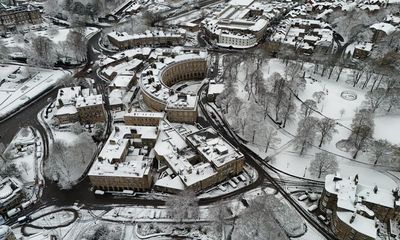 Heavy snowfall across the UK as schools closed, trains delayed and road accidents reported – as it happened