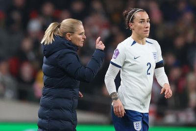 Sarina Wiegman calls up three uncapped players for injury-hit Lionesses to face Emma Hayes’s USA