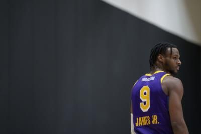 Bronny James Doubtful For Lakers Game Due To Heel Injury