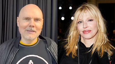 “I’m in it to win it.” Smashing Pumpkins' Billy Corgan enters charity raffle to win Courtney Love's hand-written lyrics for Hole's Violet, a song inspired by Billy Corgan, “a guy I know a little bit about”