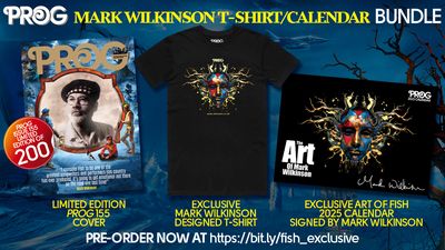 Pre-order our exclusive Mark Wilkinson/Fish t-shirt/signed calendar bundle here