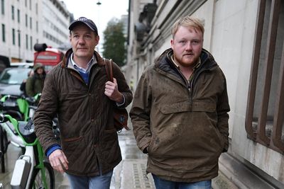 Clarkson’s Farm stars Kaleb Cooper and Charlie Ireland show support for ‘tractor tax’ protest