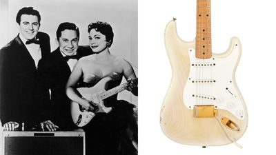 “For guitar fans who understand the historical importance of the woman, the finish, and the Fender Stratocaster itself”: The original Mary Kaye Strat became one of the most iconic Fender builds of all time – now it’s heading to auction