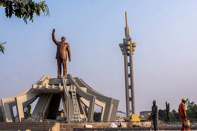 Congo says mausoleum holding independence hero Lumumba's gold-capped tooth is vandalized