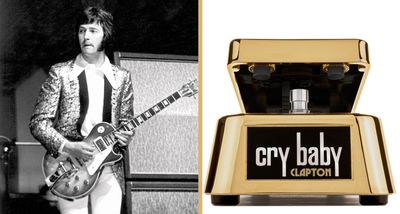 “We are honoured that our company’s relationship with the legendary guitar player continues to this day”: Dunlop salutes wah pedal pioneer Eric Clapton with a gold-plated signature Cry Baby