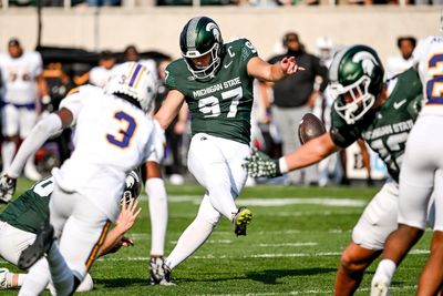 Michigan State football kicker named Lou Groza Award semifinalist