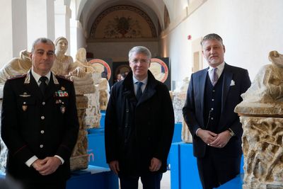 Italy recovers Etruscan artifacts worth $8.5 billion bound for black market