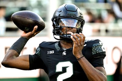 MSU QB Aidan Chiles talks future, previews upcoming game vs. Purdue