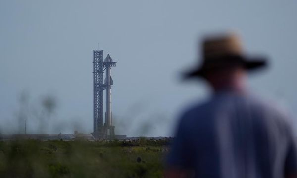 SpaceX launch live: Donald Trump to join Elon Musk for test flight of Starship rocket