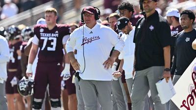 Texas A&M’s Mike Elko Had Comical Slip-Up While Trying to Not Talk About Texas