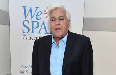 Jay Leno suffers a number of injuries after falling down a massive hill