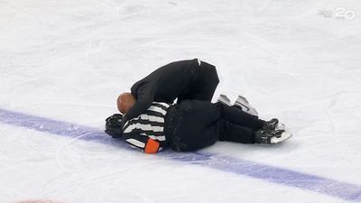 NHL World Receives Positive Update on Referee Mitch Dunning After Frightening On-Ice Collision