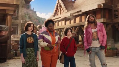 New Minecraft movie trailer sees Jack Black "yearn for the mines" while being chased by skeletons alongside a pink leather jacket-wearing Jason Momoa