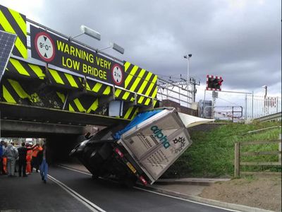 The most struck railway bridge in Britain ‘with more than nine lives’