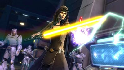 Star Wars: The Old Republic will give away inactive character names in December, so if you want to protect your own personal Glup Shitto you better log in before then