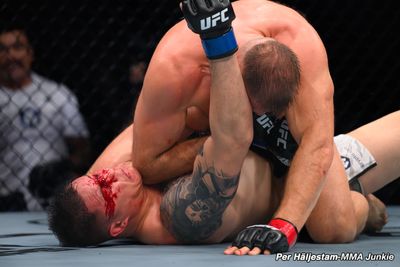 Marcin Tybura loved his bloody win, but was surprised by Jhonata Diniz’s game plan at UFC 309