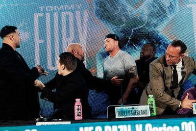 Photos: Tommy Fury vs. Darren Till press conference