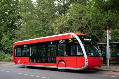 Batteries are included! New era for electric buses in London as 'tram bus' is finally unveiled