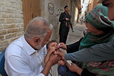 Pakistan reports new polio case in northwest, raising nationwide tally to 50 cases this year
