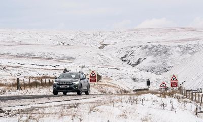 More snow forecast for weekend after UK’s ‘first taste of winter’