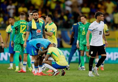 Arsenal and Man City players booed off by angry Brazil fans after Uruguay draw