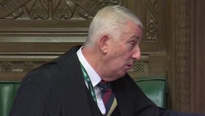 Commons speaker Lindsay Hoyle snaps at wrong Tory MP in heated PMQs clash