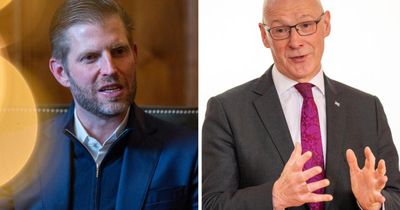 ‘We’ve all moved on’: John Swinney reacts as Eric Trump brands Harris support 'nasty'