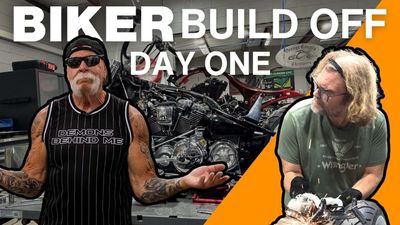 You Sure That's How You Take a Motorcycle's Seat Off? Paul Sr's Bike Build-Off Gets Going