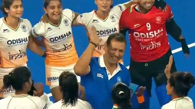 Watch: Coach Harendra, women's hockey team celebrate in style after becoming ACT champions
