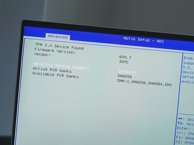 How to enable the Trusted Platform Module (TPM) on your computer