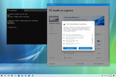 How to determine if your PC's CPU supports Windows 11