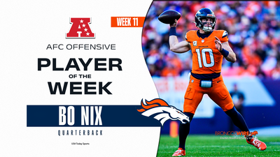 Bo Nix makes more Broncos history with AFC Offensive Player of the Week nod