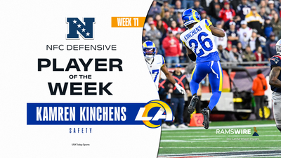 Kamren Kinchens wins NFC Defensive Player of the Week for 2nd time in 3 games