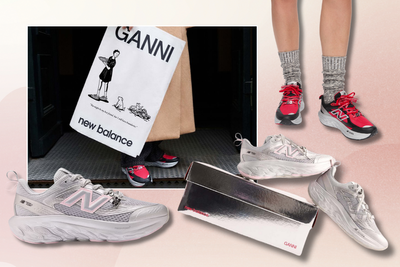 The latest Ganni x New Balance trainers have dropped