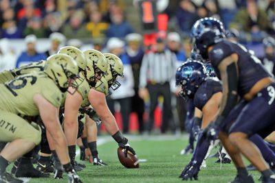 The custom jerseys for 2024’s Army-Navy game are predictably excellent