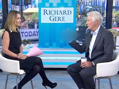 Richard Gere rebuked by Savanna Guthrie after making obscene gesture on Today Show