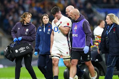 England working with Tom Curry to reduce concussion risk