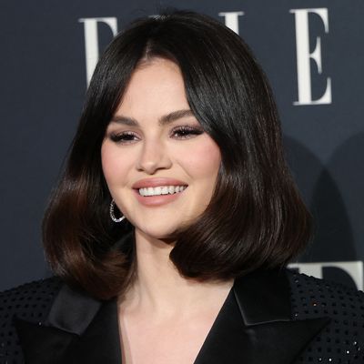 Selena Gomez's Sparkly Black Ralph Lauren Suit Is Oscar-Contender Material