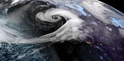 When an atmospheric river meets a bomb cyclone, it’s like a fire hose flailing out of control along the West Coast