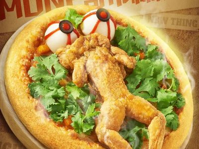 Chinese Pizza Hut launches deep fried frog pizza