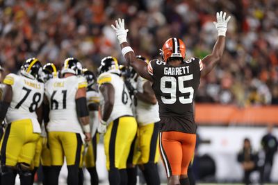 Browns’ Myles Garrett discusses T.J Watt’s 2023 D.P.O.Y. snub