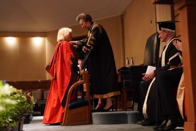 ‘Exceptional’ Queen receives honorary doctorate from her sister-in-law