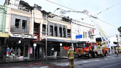 Nightclub goes up in flames in suspicious blaze